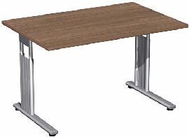 geramöbel Schreibtisch C-Fuß Flex N 1200x800/,C-Fuß 680-820 Produktbild