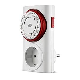 REV Zeitschaltuhr mechanisch Woche weiss Produktbild