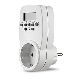 REV Zeitschaltuhr digital weiß Produktbild