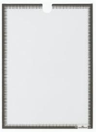 VARIO Sichthülle selbstklebend A4 VE5 St . Anthr./grau Produktbild