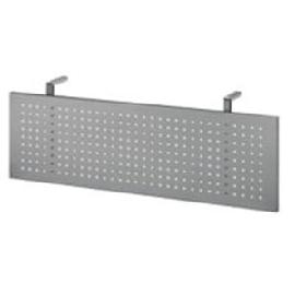 Neutral Sichtblende Metall für 120 cm Tische Produktbild
