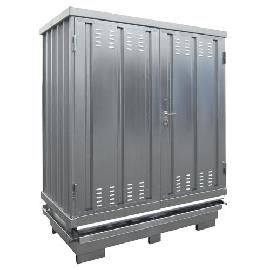 LACONT Sicherheitslagerhaus mit natürlicher Belüftung, verzinkt Produktbild