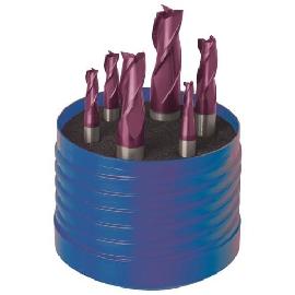 FORUM Schaftfräser-Satz DIN 6527L VHM TiAlN ø4-12mm HB Z3 Produktbild