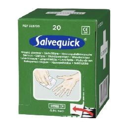 SALVEQUICK Salvequick Wundreiniger 20 St k./Box Produktbild