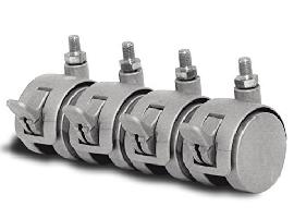 kerkmann Rollensatz für Stellwand (4 Stück) Produktbild