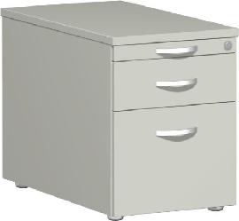 geramöbel Rollcontainer 4 Kst.-SK 430x800x566 lichtgrau Produktbild