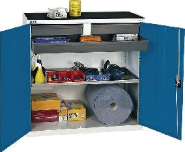 stumpf Werkzeugschrank 3 SL 1WA 1000x1000x500 mm grau Produktbild