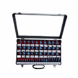 FISCH Oberfräserkassette 50-teilig im Alukoffer Produktbild