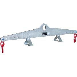 BAUER SÜDLOHN Mini-Krantraverse B1250xT160xH340 mm Hakenabstand 800-1200 mm Tragkraft 500 kg Produktbild