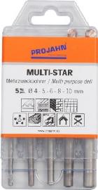 PROJAHN Mehrzweckbohrer Multistar Satz 5-teilig Produktbild