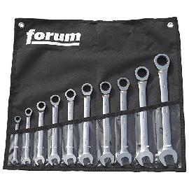 FORUM Maulschl. mit Ringratsche 10tlg. g erade 8-24mmFORUM Produktbild
