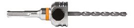 MANDREX Smart tools for every job MXqs Aufnahme SDS mit HM Zentrierbohrer L125mm f. Beton, Stein, Fliesen Mandrex Produktbild