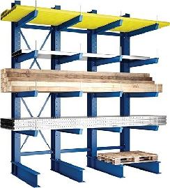 META Kragarmregal MULTISTRONG 5 Felder einseitig Produktbild