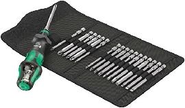 Wera 826 T Kraftform Turbo Bits-Handhalter, Rapidaptor Schnellwechselfutter Produktbild