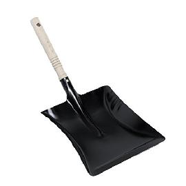 Nölle Kehrschaufel Metall schwarz 22 cm breit Produktbild