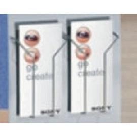 kerkmann Draht- Prospekthalter DIN Lang VE 2 Stk. Produktbild