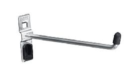 bott Haken mit schmaler Grundplatte, senkrechtes Halterende, Ø 6 mm Produktbild