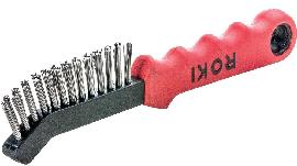 Lessmann Drahtbürste ROKI Stahl glatt 0,35mm Produktbild