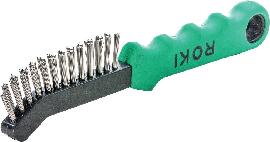 Lessmann Drahtbürste ROKI V4A glatt 0,3mm Produktbild