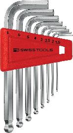 PB Winkelschraubendreher- Satz im Kunststoffhalter 8-teilig 1,5-8mm Kugelkopf Produktbild