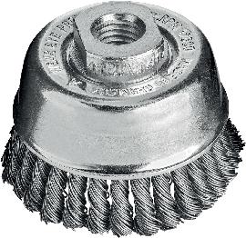 Lessmann Topfbürste Stahldraht gezopft 65x0,5mm Besatz 30x6mm gez.Draht Produktbild