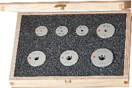 JBO Gewinde-Ausschusslehrring Set M 3 - M 12 Tol. 6g Produktbild