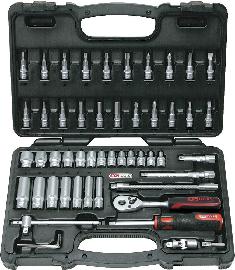 KS TOOLS Steckschlüssel-Garnitur 1/4" 91 1.0653 53-teilig KS Tools Produktbild