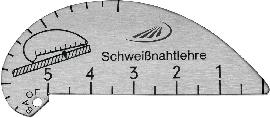 Mahr Schweissnahtlehre 0-5mm HP Produktbild