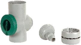 IWATER NEUTRAL Filtersammler Reduktion Adapter grau Produktbild