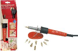 PETER BAUSCH Brandmalkolben-Set mit 9 Aufsätzen Produktbild