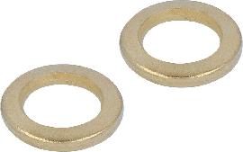 suki Fitschenring 10x16x2 vermessingt In halt: 18 Produktbild