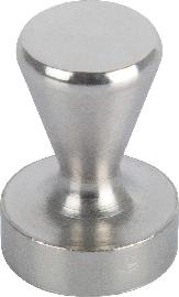 fix-o-moll Magnetkegel Neodym Ø15 mm H21 mm,silber Inhalt: 2 Produktbild