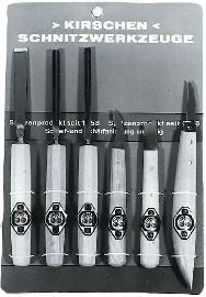 KIRSCHEN Kerbschnitzwerkzeug 6tlg. Nr.34 06 Kirsche Produktbild