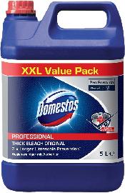 Domestos Hygienereiniger 5L Classic mit Aktivchlor Dickes Gel-Bleichmittel Produktbild