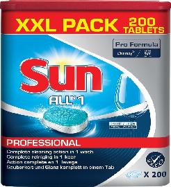 SUN PROFESSIONAL SUN Professional All-in -1 Tabs 200 Stück Produktbild