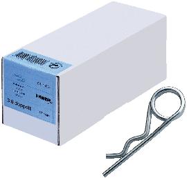 E-NORMpro Federstecker doppelt, DIN 11024, verzinkt Produktbild