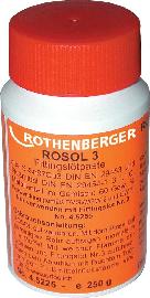 Rothenberger Weichlötpaste Rosol 3 250g Flasche Produktbild