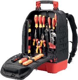 Wiha Werkzeugsortiment Elektriker 27-tei lig im Rucksack Produktbild