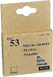 RAPID Heftklammer Nr. 53, Stahl, Industrie-Qualität Produktbild