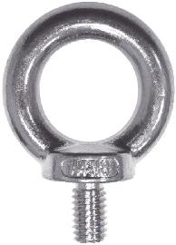 E-NORMpro DIN 580 Ringschrauben, Edelstahl A2, geschmiedete Ausführung Produktbild