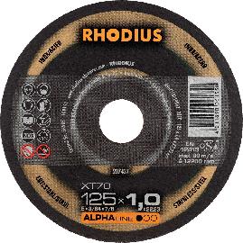 RHODIUS Trennscheibe XT70 für die Edelstahlbearbeitung Produktbild
