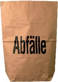 Neutral Papiersack Abfälle 70x95 cm Produktbild