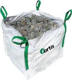 fortis Werkzeuge Big-Bag für Natursteine, 60 x 60 x 60cm, unbedruckt Produktbild