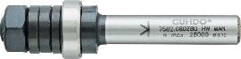 GUHDO Aufnahmedorn einteilig mit Anlauflager D16 d8 S8 Produktbild