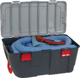 SCHOELLER Industries Öl-Notfallset, Koffer, Inh. blau, 75L Produktbild