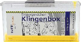 LUTZ BLADES exactly Sicherheits-Klingenbox 120 x 65 x 25mm Produktbild