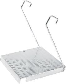 HYMER Einhängetritt f. Sprossenleiter 255 x 300 mm Produktbild