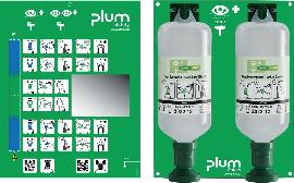 PLUM Augenspülst.2 Fl,1l,Natriumchloridlösung Produktbild