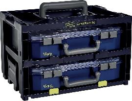 RAACO CarryMore 80x2 mit 2 CL 80 4x8-9 F arbe: schwarz Produktbild