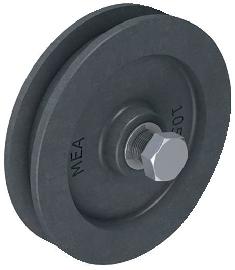 MEA Schiebetorrollen 330455 120mm, lose Produktbild